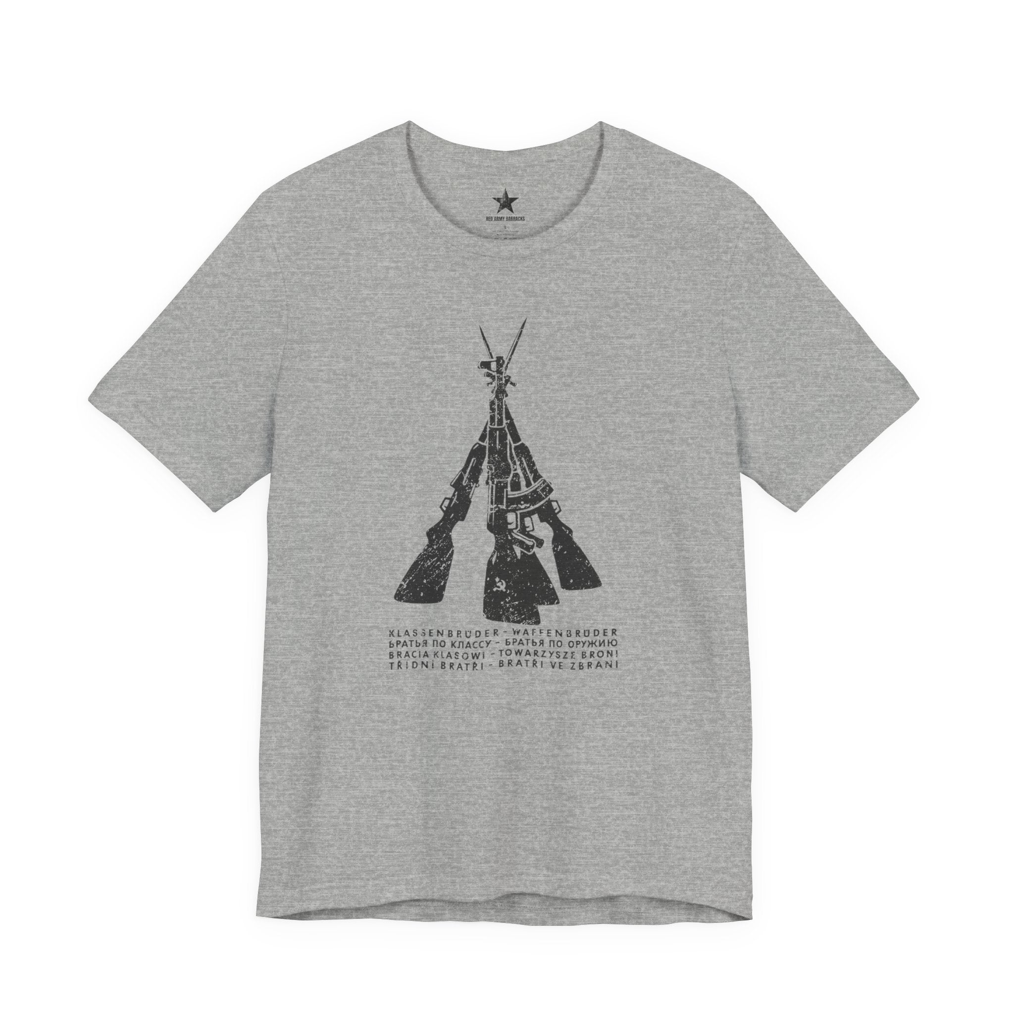 Soviet Bloc Brotherhood Rifle Stack T-Shirt