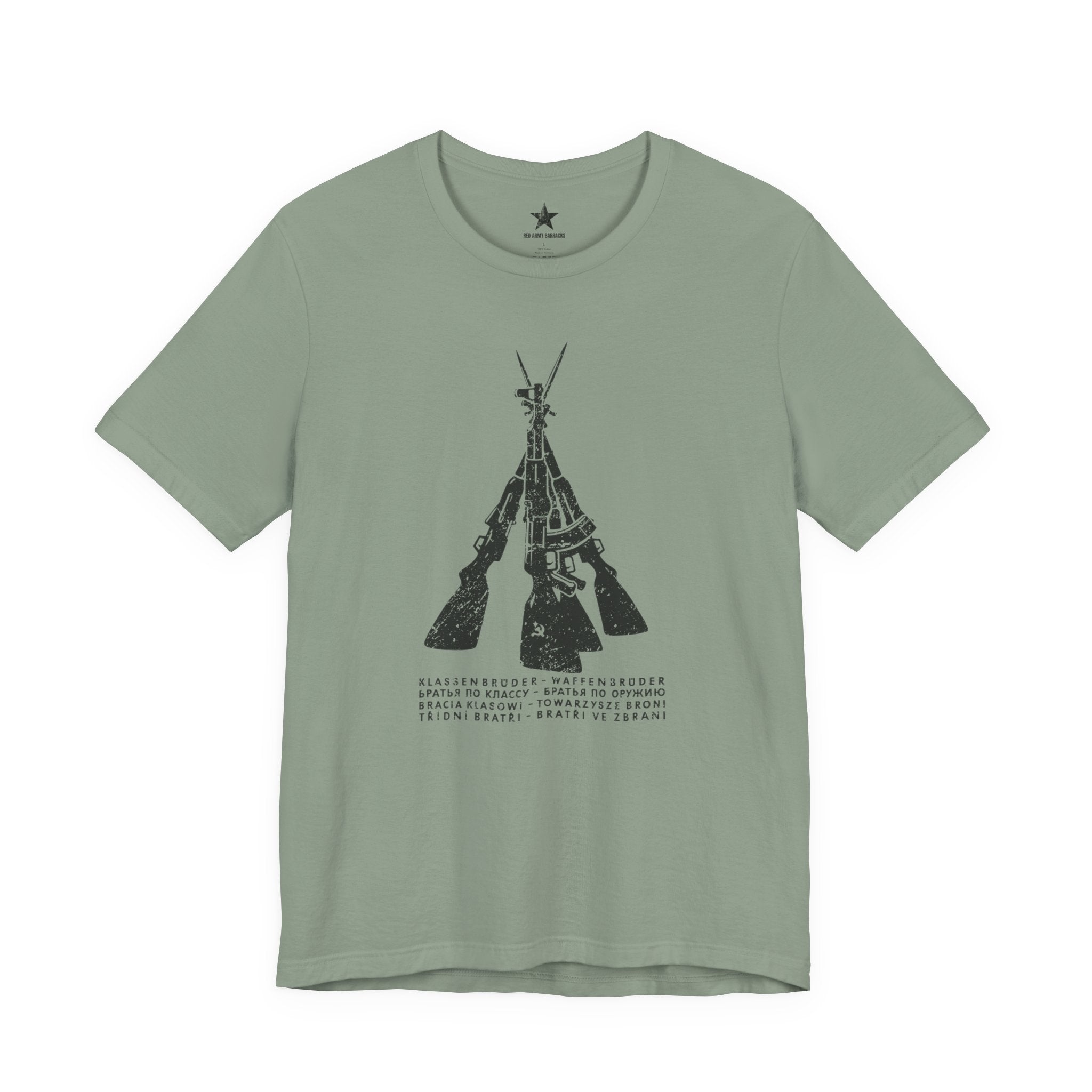 Soviet Bloc Brotherhood Rifle Stack T-Shirt