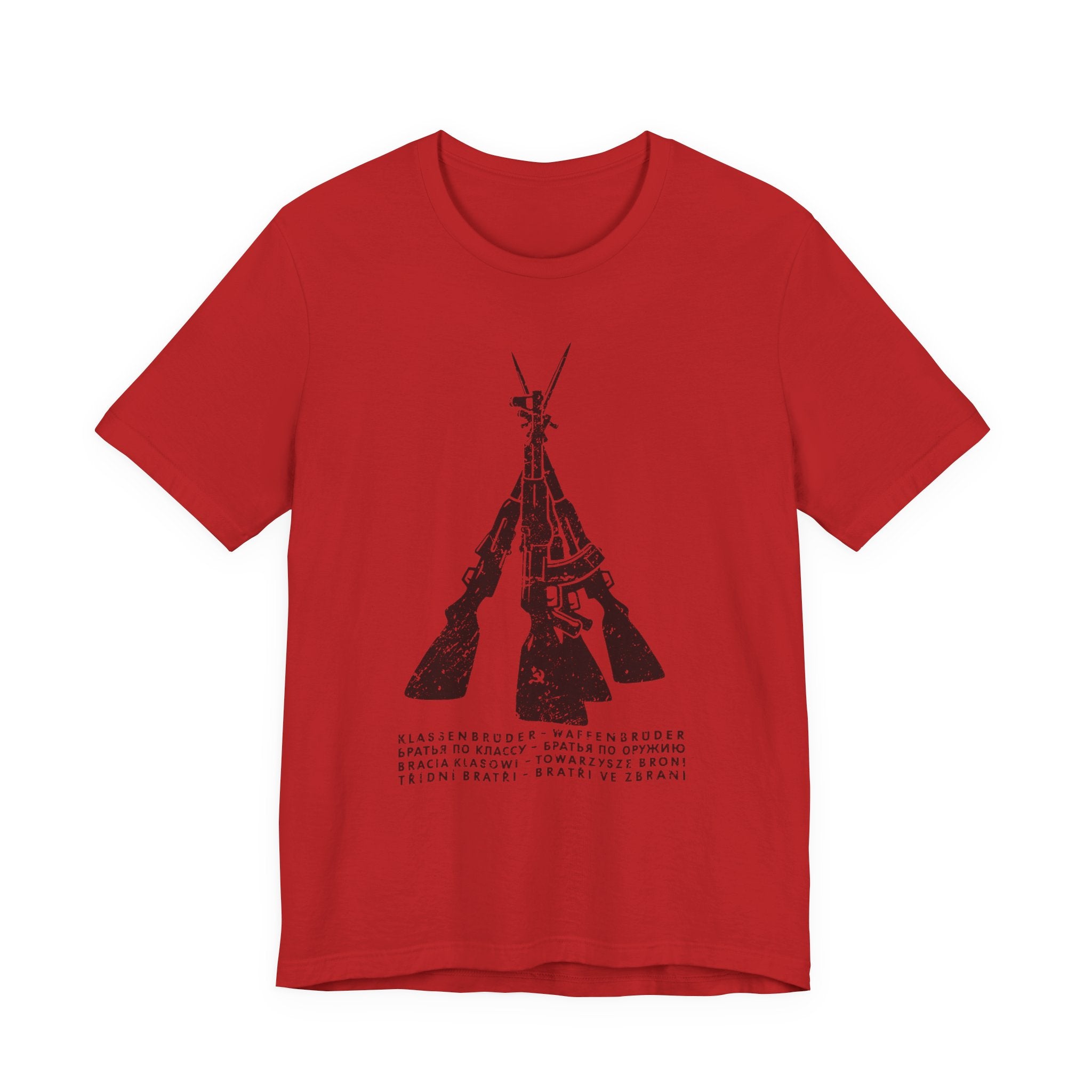 Soviet Bloc Brotherhood Rifle Stack T-Shirt