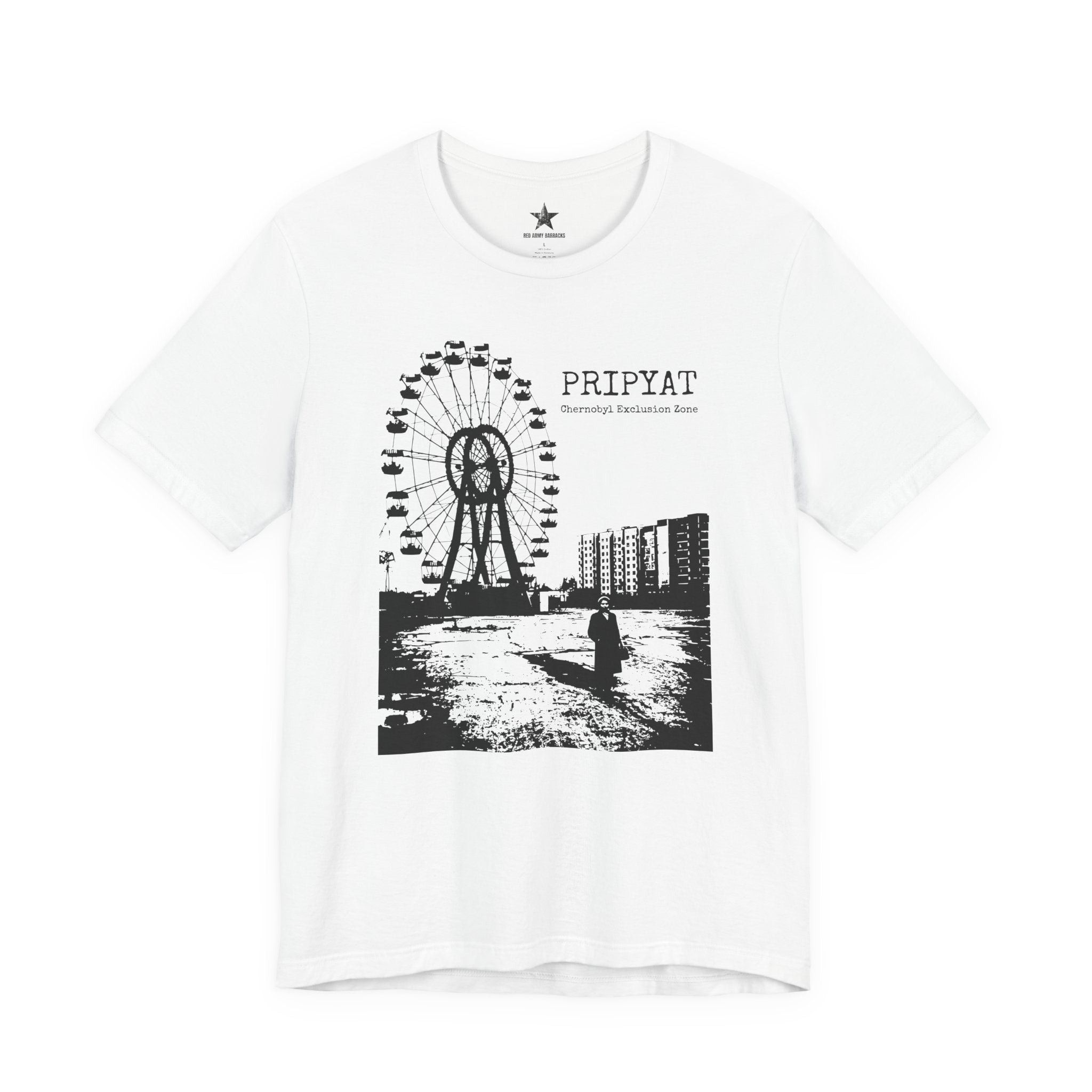 Pripyat Ferris Wheel T‑Shirt — Chernobyl Retro Souvenir Tee