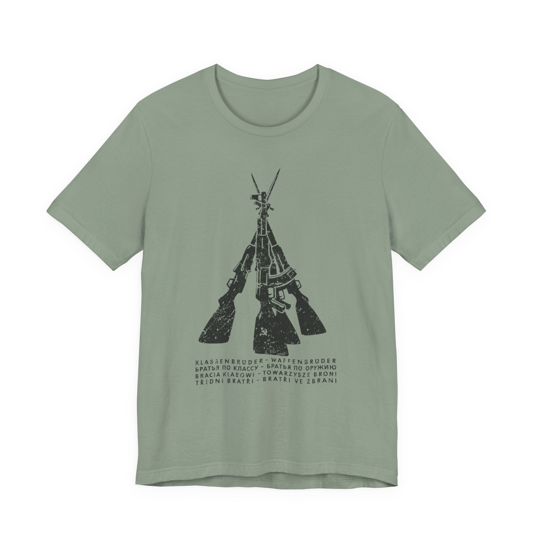 Soviet Bloc Brotherhood Rifle Stack T-Shirt