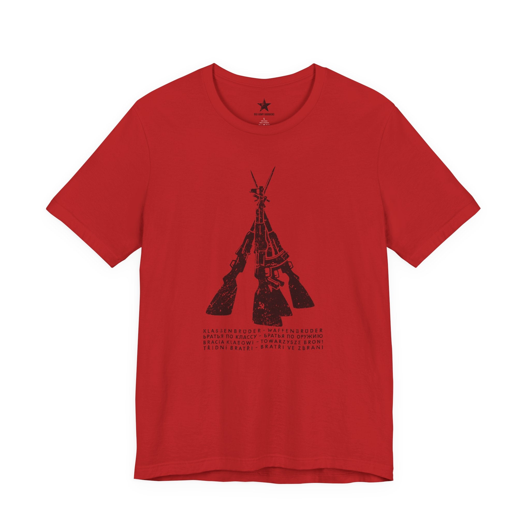 Soviet Bloc Brotherhood Rifle Stack T-Shirt