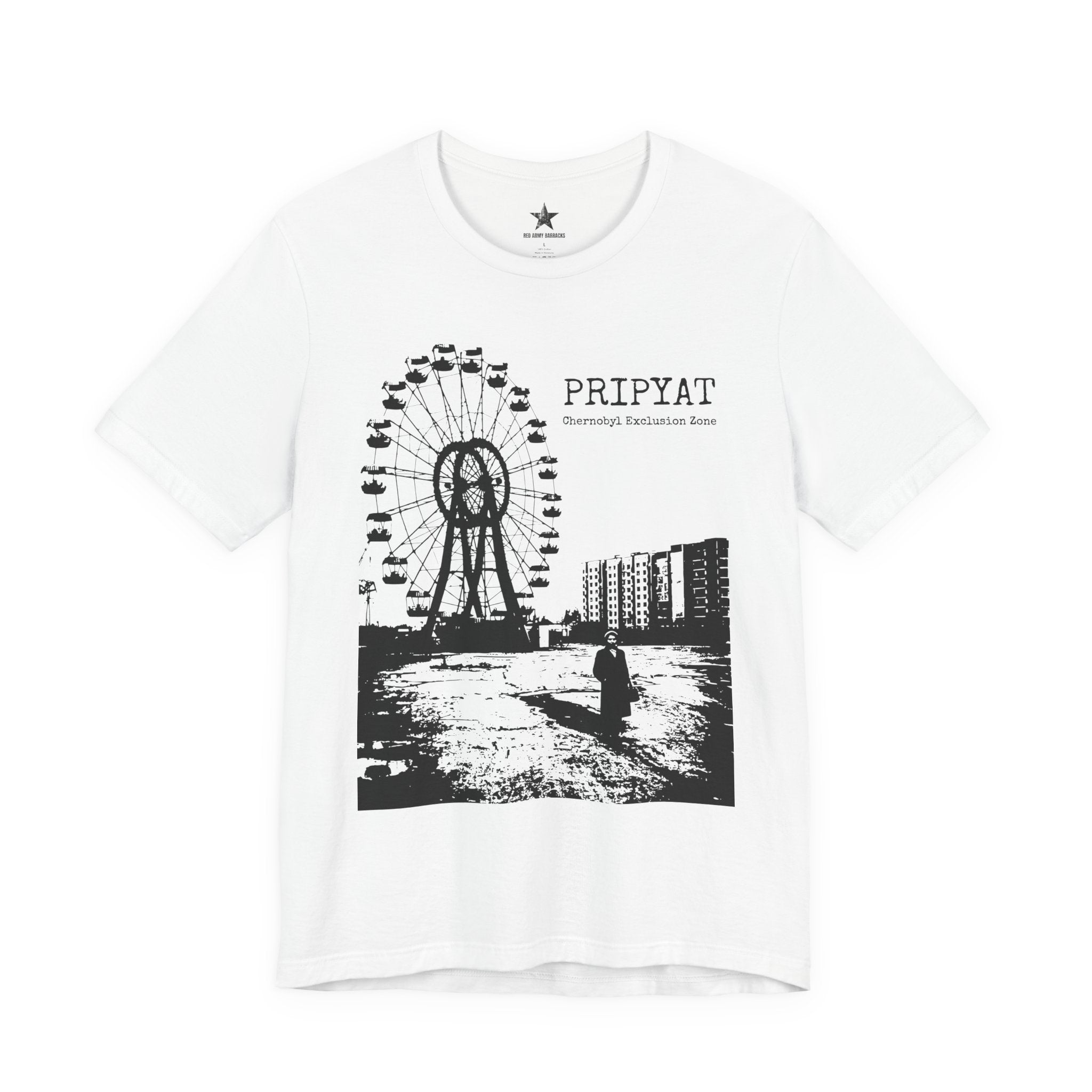 Pripyat Ferris Wheel T‑Shirt — Chernobyl Retro Souvenir Tee