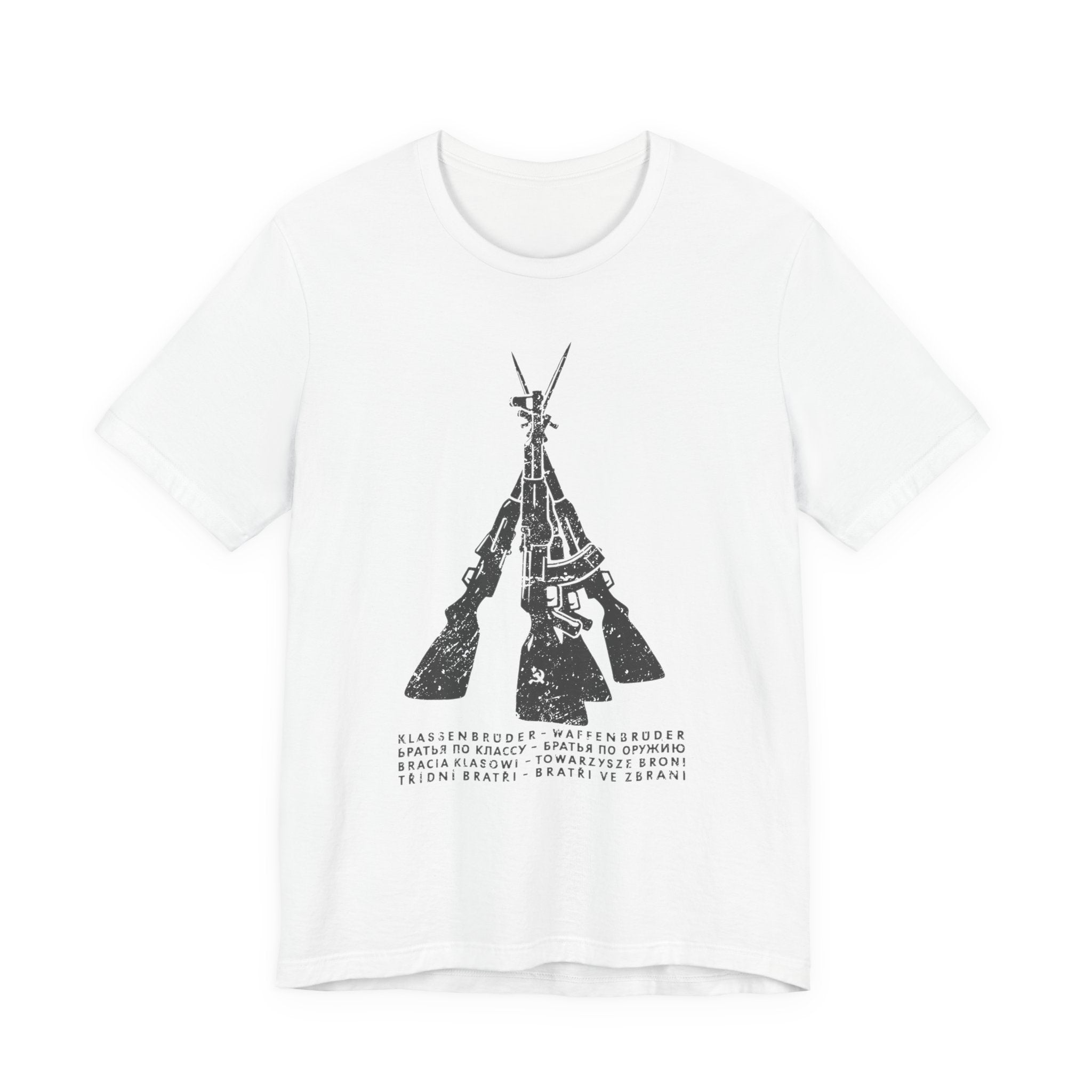 Soviet Bloc Brotherhood Rifle Stack T-Shirt